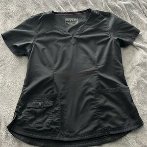 Women’s Medium Black Ergo 2.0 Scrub Top